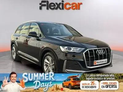 Usado Audi Q7 S-Line 231 CV (169 kW) 2021 Negro SUV