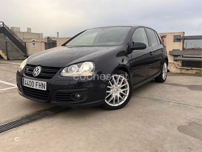 Usado VW Golf V GT 170 CV (125 kW) 2007 Negro Berlina