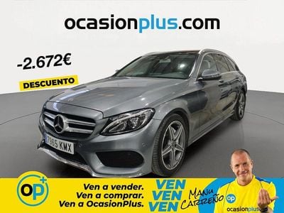 Usado Mercedes E220 170 CV (125 kW) 2018 Gris Familiar