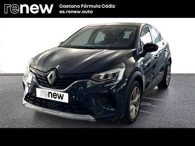 Usado Renault Captur Intens 100 HP (73 kW) 2021 Azul SUV