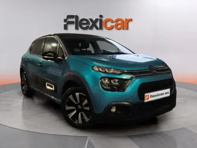Usado Citroën C3 PureTech 83 CV (61 kW) 2022 Azul Utilitario