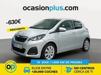 Gris plata Usado 2017 Peugeot 108 Active Utilitario | 7547 € (Precio justo)
