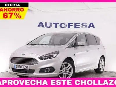 Usado Ford S-MAX Titanium 150 CV (110 kW) 2015 Gris / plata Monovolumen