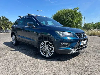Usado Seat Ateca 4Drive 150 CV (110 kW) 2016 Azul SUV