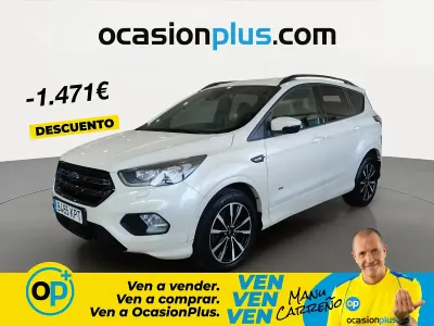 Usado Ford Kuga ST-Line 180 CV (132 kW) 2018 Blanco SUV