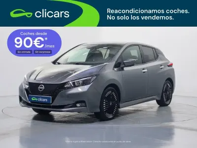 Usado Nissan Leaf N-Connecta 110 kW (150 CV) 2024 Gris Utilitario