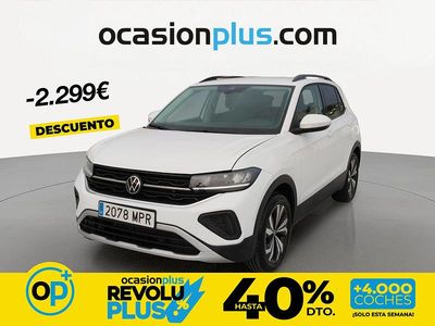 Usado VW T-Cross 116 CV (85 kW) 2024 Blanco SUV