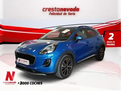Käytetty Ford Puma Titanium 125 HP (91 kW) 2020 Sininen Katumaasturi