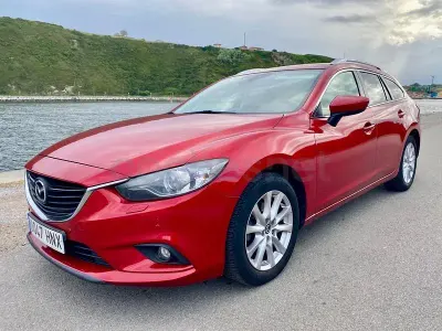 Käytetty Mazda 6 Luxury 150 HP (110 kW) 2013 Punainen Farmari