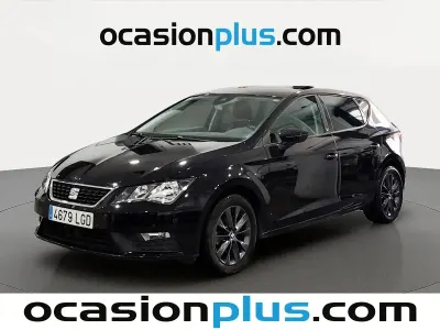 Usado Seat Leon Style 115 CV (84 kW) 2020 Negro Berlina