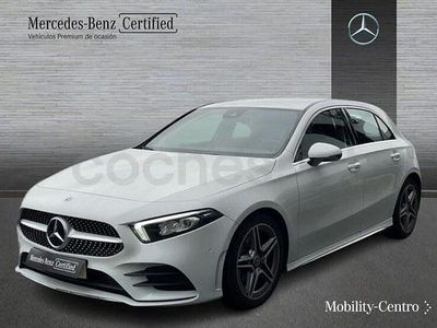 Usado Mercedes A180 AMG line 116 CV (85 kW) 2021 Blanco Berlina