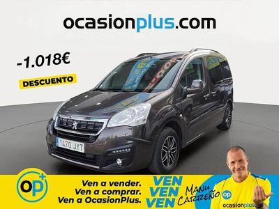 Occasion Peugeot Partner Active 100 ch (73 kW) 2017 Gris Monospace