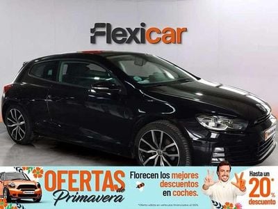 Usado VW Scirocco R-line 125 CV (91 kW) 2017 Negro Coupe