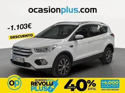 Usado Ford Kuga Trend 120 CV (88 kW) 2017 Blanco SUV
