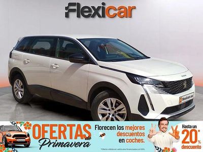 Usado Peugeot 5008 Active 130 CV (95 kW) 2022 Blanco Monovolumen