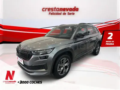 Occasion Skoda Kodiaq SportLine 150 PK (110 kW) 2022 Grijs SUV