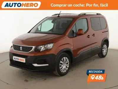 Usado Peugeot Rifter Active 102 CV (75 kW) 2019 Marrón Monovolumen