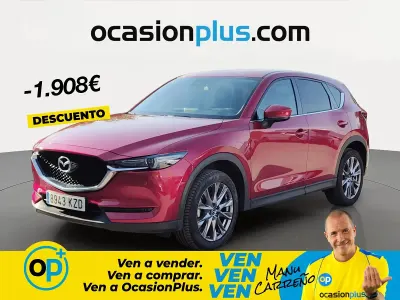 Usado Mazda CX-5 150 CV (110 kW) 2019 Rojo SUV