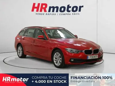 Usado BMW 320 Efficient Dynamics 163 CV (119 kW) 2018 Naranja Familiar