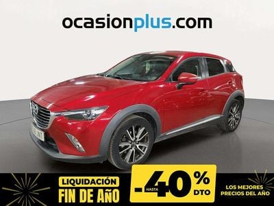 Rojo Usado 2016 Mazda CX-3 Luxury SUV | 13.241 € (Buen precio)