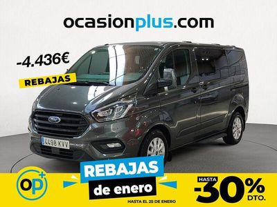 Gris Usado 2019 Ford Transit Custom Trend Familiar | 28.450 € (Caro)
