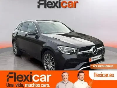 Usado Mercedes GLC200 163 CV (119 kW) 2021 Negro SUV