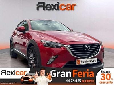 Usado Mazda CX-3 Luxury 105 CV (77 kW) 2015 Burdeos SUV