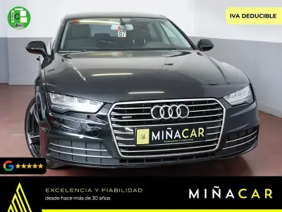 Usado Audi A7 Sportback 252 CV (185 kW) 2016 Negro Utilitario