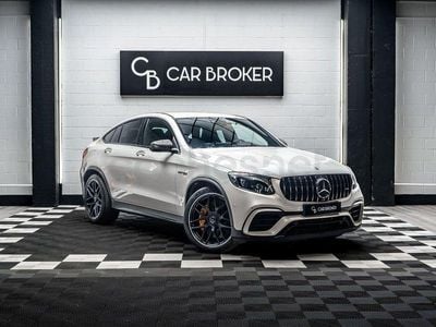 Usado Mercedes GLC63 AMG 510 CV (375 kW) 2019 Blanco Coupe