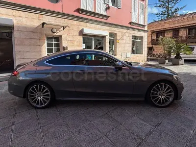 Usado Mercedes C220 170 CV (125 kW) 2017 Gris / plata Coupe