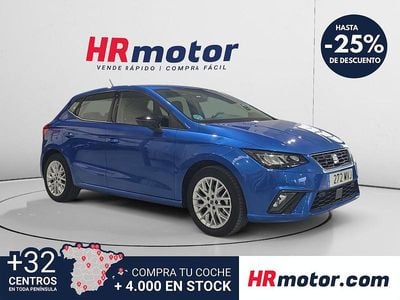 Usado Seat Ibiza FR 116 CV (85 kW) 2024 Azul Utilitario