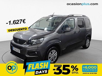Gris / plata Usado 2019 Peugeot Rifter Allure Monovolumen | 17.900 € (Precio justo)