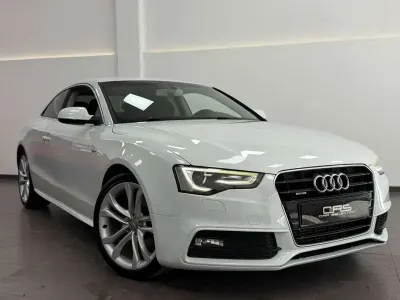 Usado Audi A5 S-Line 190 CV (139 kW) 2015 Blanco Coupe