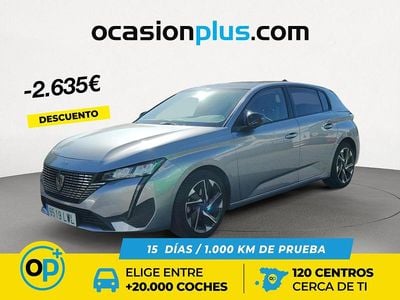 Usado Peugeot 308 Allure 130 CV (95 kW) 2022 Gris / plata Berlina