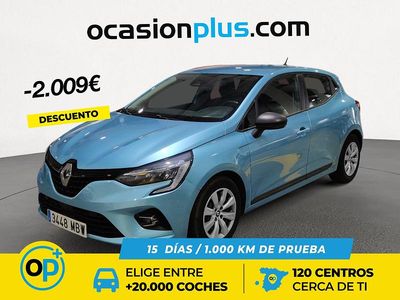 Azul Usado 2022 Renault Clio V Business Berlina | 11.650 € (Buen precio)