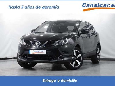 Usado Nissan Qashqai N-Connecta 110 CV (80 kW) 2016 Negro SUV