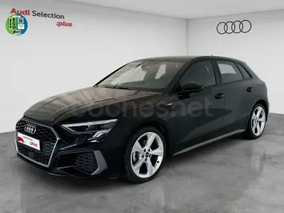 Usado Audi A3 S-Line 150 CV (110 kW) 2024 Negro Berlina