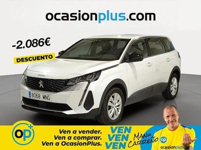 Usado Peugeot 5008 Active 136 CV (100 kW) 2024 Blanco SUV