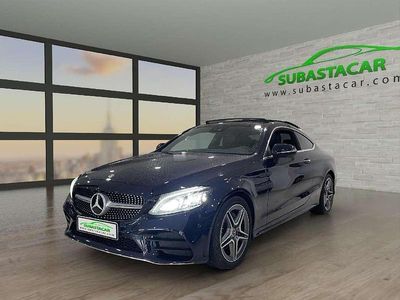 Usado Mercedes C200 184 CV (135 kW) 2021 Azul Coupe