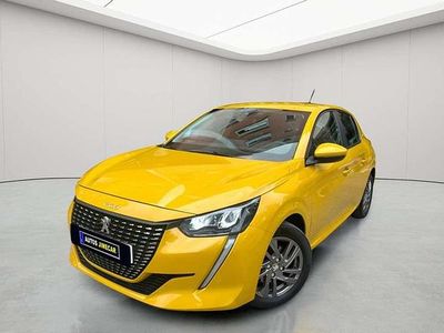 Usado Peugeot 208 Active 102 CV (75 kW) 2021 Amarillo Utilitario