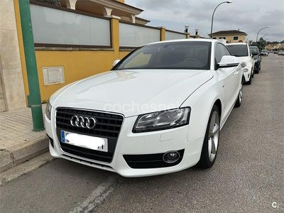 Usado Audi A5 S-Line 180 CV (132 kW) 2009 Blanco Coupe