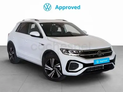 Usado VW T-Roc R-line 150 CV (110 kW) 2022 Blanco SUV