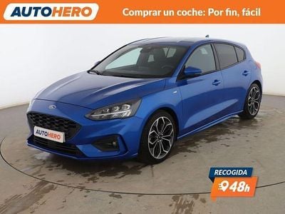 Usado Ford Focus ST-Line 125 CV (91 kW) 2020 Azul Berlina