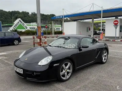 Usado Porsche Cayman 245 CV (180 kW) 2008 Negro Coupe