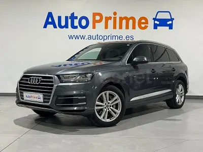 Begagnad Audi Q7 Sport 272 HK (200 kW) 2016 Blå SUV