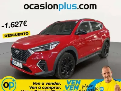 Usado Hyundai Tucson N Line 136 CV (100 kW) 2019 Rojo SUV