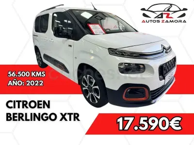 Käytetty Citroën Berlingo Shine 102 HP (75 kW) 2022 Valkoinen Tila-auto