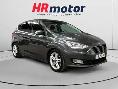 Usado Ford C-MAX Titanium 125 CV (91 kW) 2017 Gris Monovolumen