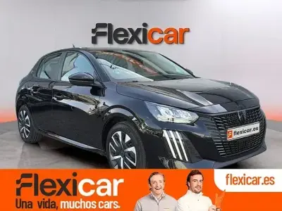 Usado Peugeot 208 Style 100 CV (73 kW) 2024 Negro Utilitario