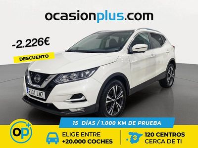 Usado Nissan Qashqai N-Connecta 158 CV (116 kW) 2021 Blanco SUV